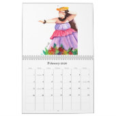 Hawaiian Hula Blessings Calendar Kalender (Feb 2026)