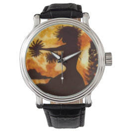 Hawaiian Hula Dancer Horloge
