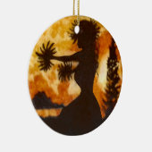 Hawaiian Hula Dancer Ornament (Rechts)