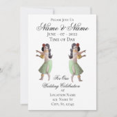 Hawaiian Hula Dancer Thunder_Cove Kaart (Voorkant)