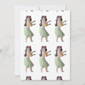 Hawaiian Hula Dancer Thunder_Cove Kaart (Achterkant)