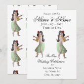 Hawaiian Hula Dancer Thunder_Cove Kaart (Voorkant / Achterkant)