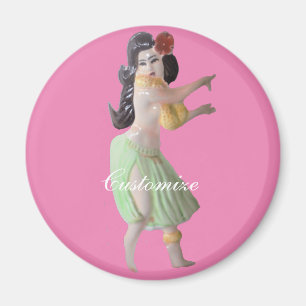 Hawaiian Hula Dancer Thunder_Cove Magneet