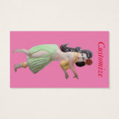 Hawaiian Hula Dancer Thunder_Cove Visitekaartje (Achterkant)