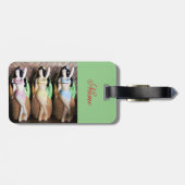 Hawaiian Hula Dancers Thunder_Cove Bagagelabel (Achterkant horizontaal)