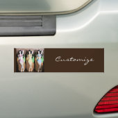Hawaiian Hula Dancers Thunder_Cove Bumpersticker (Op auto)
