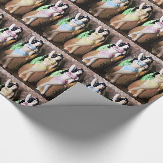 Hawaiian Hula Dancers Thunder_Cove Cadeaupapier (Hoek)