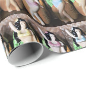 Hawaiian Hula Dancers Thunder_Cove Cadeaupapier (Rol Hoek)