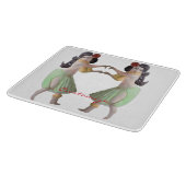 Hawaiian Hula Dancers Thunder_Cove Snijplank (Hoek)