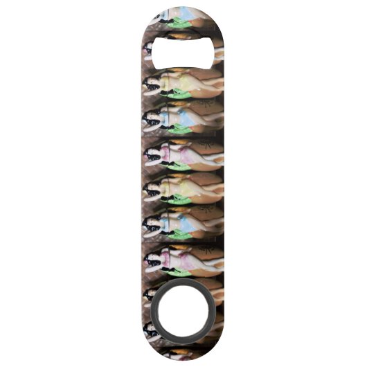 Hawaiian Hula Dancers Thunder_Cove Speed Flessenopener (Achterkant)