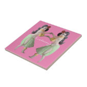 Hawaiian Hula Dancers Thunder_Cove Tegeltje (Zijkant)