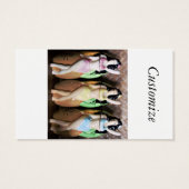 Hawaiian Hula Dancers Thunder_Cove Visitekaartje (Achterkant)