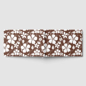 HAWAIIAN HULA (HIBISCUS) PATROON IN BRUIN GASTENBOEK (Volledig)