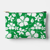 HAWAIIAN HULA (HIBISCUS) PATROON IN GROEN ETUI (Voorkant)