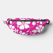 HAWAIIAN HULA (HIBISCUS) PATROON IN HEET ROZE HEUPTASJE (Liggend)