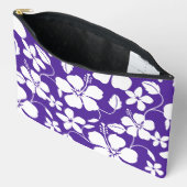 HAWAIIAN HULA (HIBISCUS) PATROON IN HET PAARSE ETUI (Open)