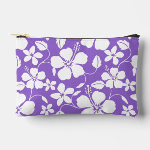HAWAIIAN HULA (HIBISCUS) PATROON IN LICHT PAARSE ETUI