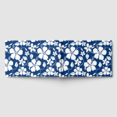 HAWAIIAN HULA (HIBISCUS) PATROON IN NAVY BLUE GASTENBOEK (Volledig)