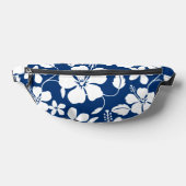 HAWAIIAN HULA (HIBISCUS) PATROON IN NAVY BLUE HEUPTASJE (Liggend)