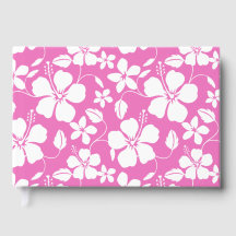 HAWAIIAN HULA (HIBISCUS) PATROON IN ROZE