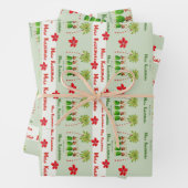 Hawaiian Hula kerstpapier Inpakpapier Vel (In situ)