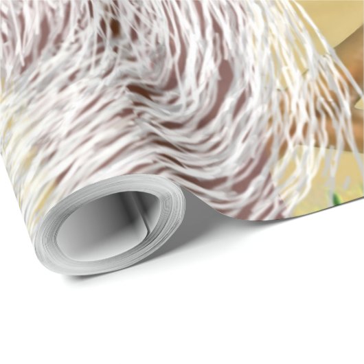 HAWAIIAN HULA SUNSET CADEAUPAPIER (Rol Hoek)