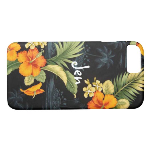  Hawaiian iPhone Case (Achterkant (Horizontaal))