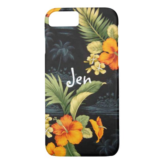 Hawaiian iPhone Case (Achterkant)