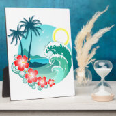 Hawaiian Island 2 Fotoplaat (Zijkant)