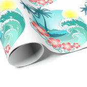 Hawaiian Island 3 Cadeaupapier (Rol Hoek)