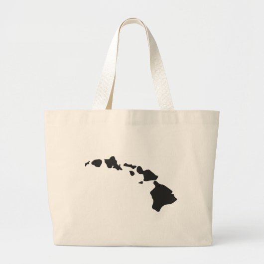 Hawaiian Island Chain Bag Grote Tote Bag (Voorkant)