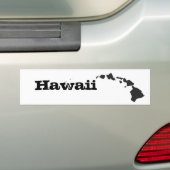 Hawaiian Island Chain, Hawaii Bumpersticker (Op auto)