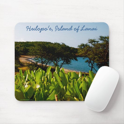 Hawaiian Island of Lanai Photo Muismat (Met muis)