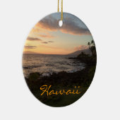Hawaiian Island Sunset Ornament (Rechts)