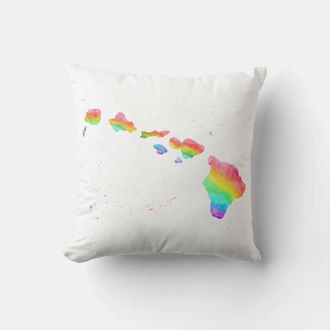 Hawaiian Islands Pillow Kussen (Voorkant)