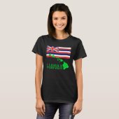 Hawaiian Islands State Flag T-shirt (Voorkant volledig)