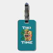 Hawaiian Islands Tiki Statue Bagagelabel (Achterkant verticaal)