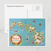  Hawaiian-kaart Briefkaart (Voorkant / Achterkant)