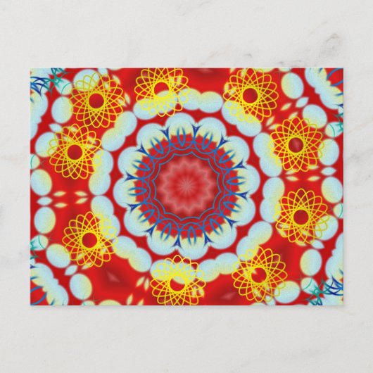 Hawaiian Kaleidoscope Briefkaart (Voorkant)