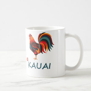 Hawaiian Kauai Wild Rooster Koffiemok