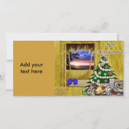 Hawaiian kerstkaart
