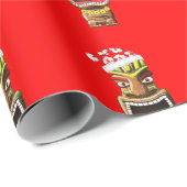 Hawaiian Kerstkerstkerstkerstkerstkerstkerstkersti Cadeaupapier (Rol Hoek)