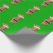 Hawaiian Kerstkerstkerstkerstkerstkerstkerstkersti Cadeaupapier (Hoek)