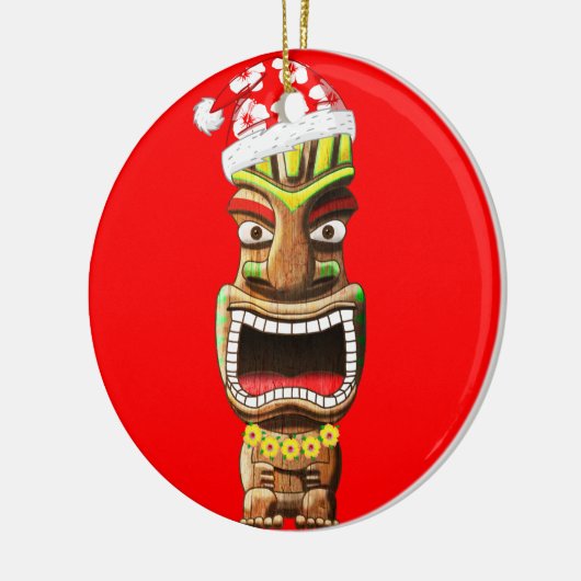 Hawaiian Kerstkerstkerstkerstkerstkerstkerstkersti Keramisch Ornament (Links)