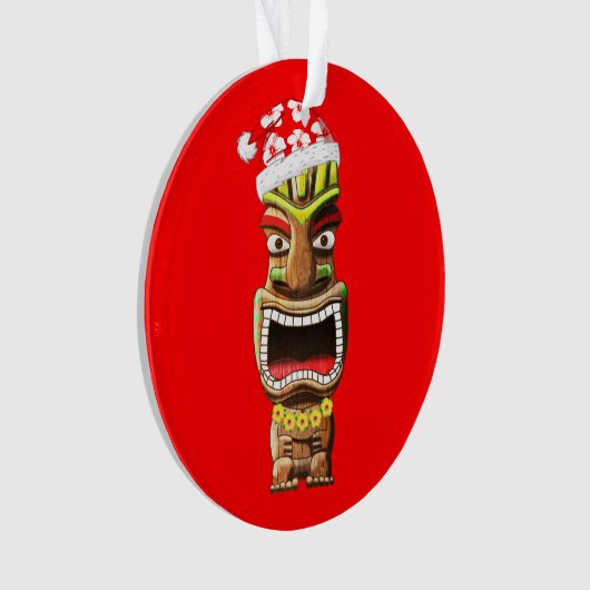 Hawaiian Kerstkerstkerstkerstkerstkerstkerstkersti Ornament (voorkant)