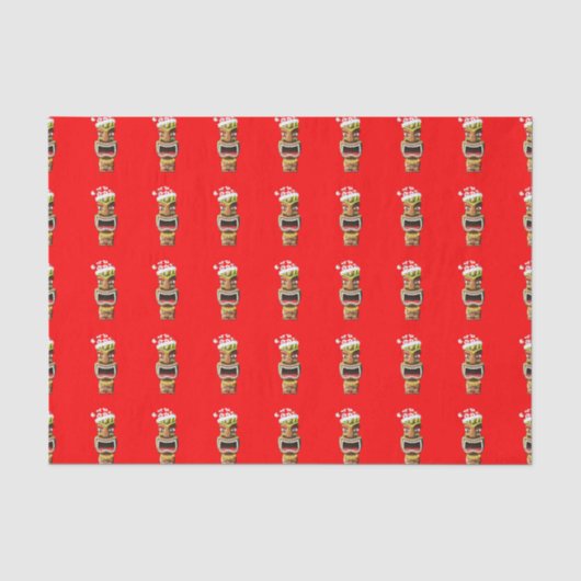 Hawaiian Kerstkerstkerstkerstkerstkerstkerstkersti Tissuepapier (Voorkant)