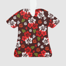 Hawaiian Kerstmis Hibiscus Ornament