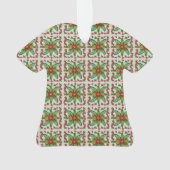 Hawaiian Kerstquilt Shirt Ornament (achterkant)