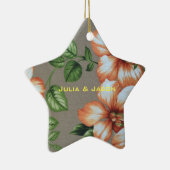 Hawaiian kerstversier keramisch ornament (Rechts)