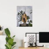 HAWAIIAN KING KAMEHAMEHA POSTER (Thuiskantoor)